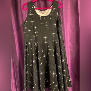 Plus size Star Skater Dress